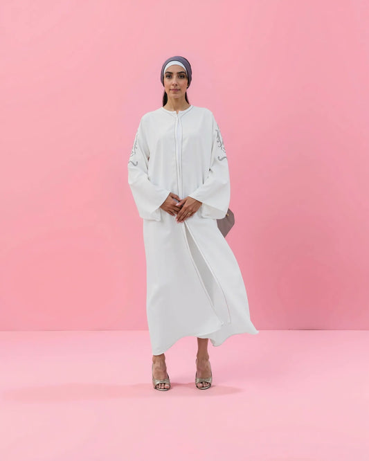 Aminah – Elegant Modest Abaya with Premium Detailing