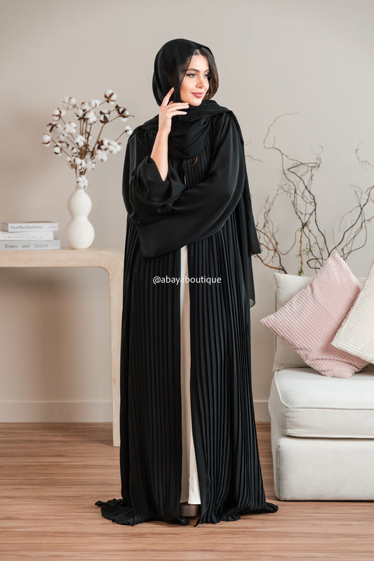 Summer Black Abaya by Abayaboutique