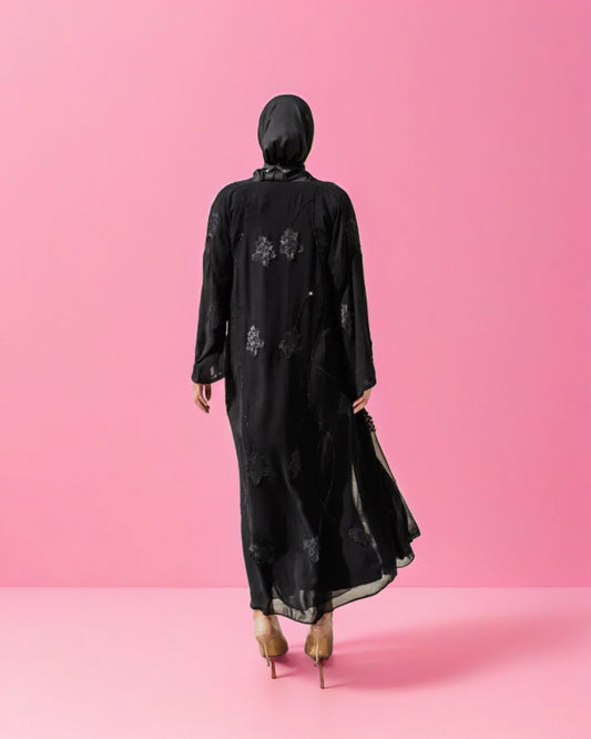 Faiza – Elegant Designer Abaya for Modest Women