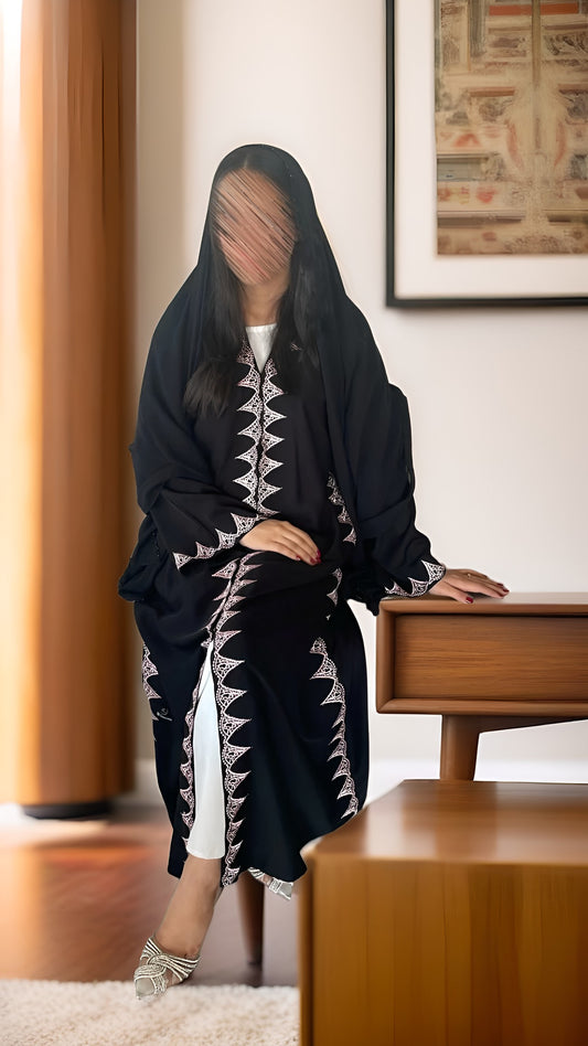 Latest Embroidered Abaya Design – Elegant & Stylish Modest Wear