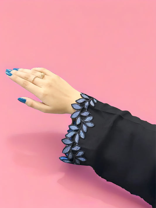 Elegant Dantel Lace Abaya – Latest Modest Fashion Design