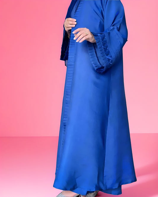 Blue Daily Wear Abaya – Comfortable & Modest Everyday Style