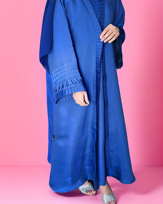 Blue Daily Wear Abaya – Comfortable & Modest Everyday Style