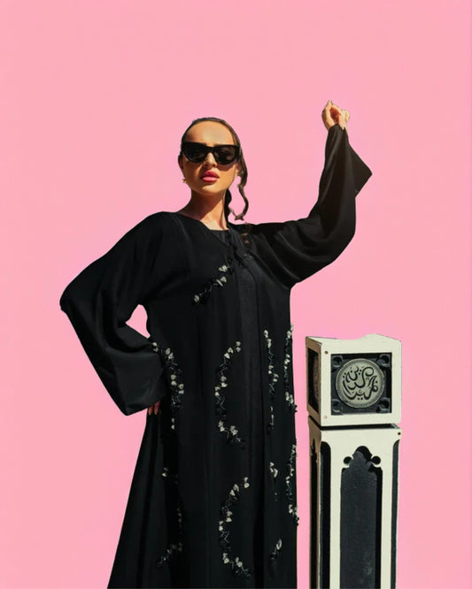 Zaahira Elegant Designer Abaya – Premium Modest Wear for Women