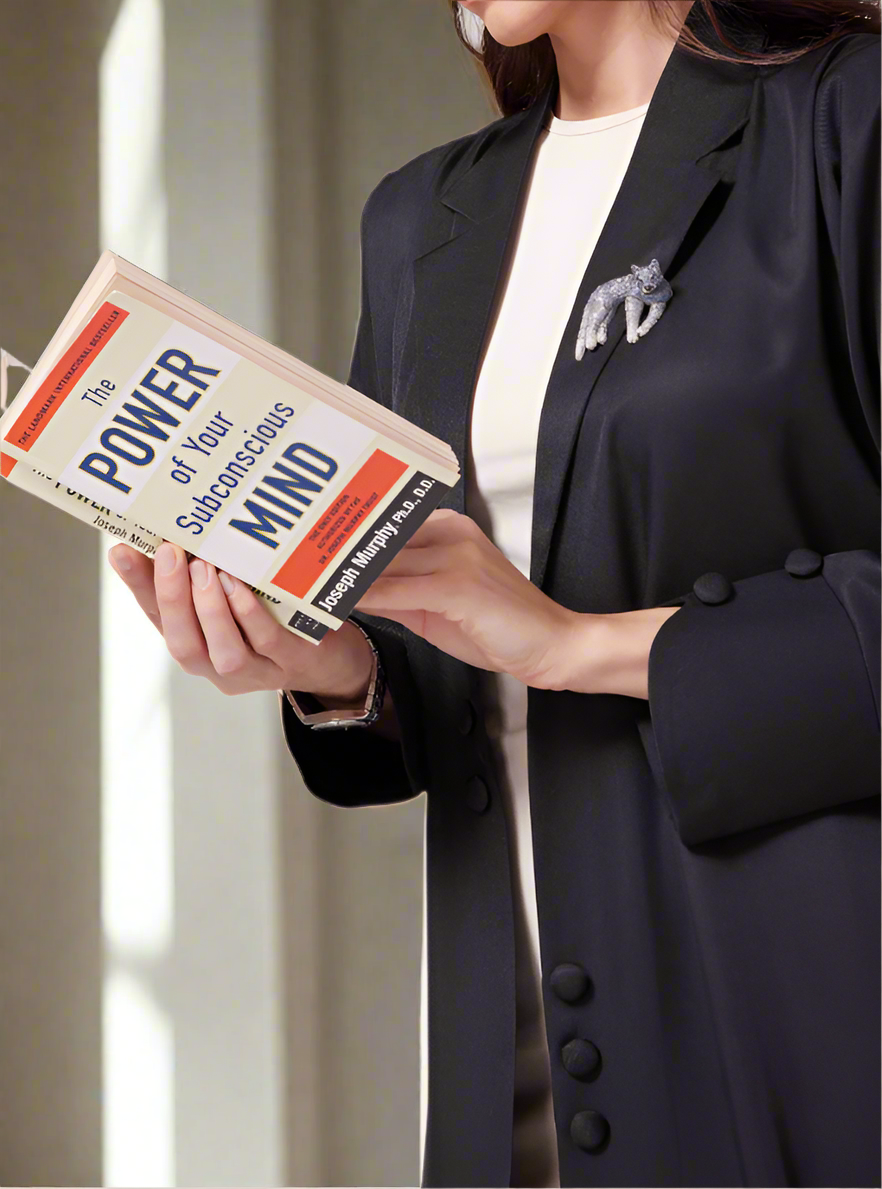 Officer black Twil Abaya With Blazer Cut and Matching Headscarf