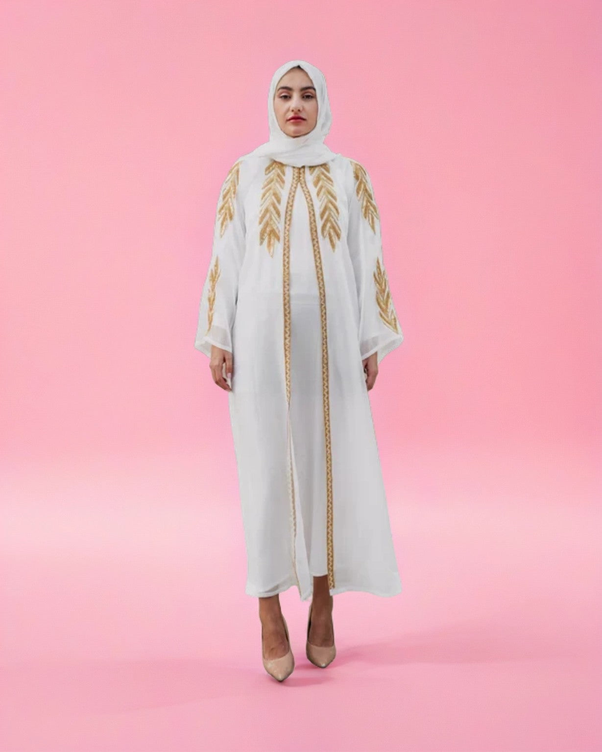 Husniya – Elegant Black Designer Abaya | Modest Luxury Wear