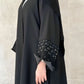 Nida Fabric Abaya Handwork